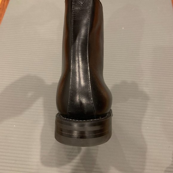 Meermin 101527 Black Calf Derby Boots, UK 7.5E - Picture 9 of 16